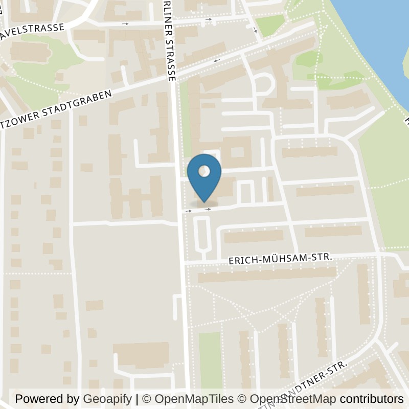 Map: location of FitInn Oranienburg in Oranienburg