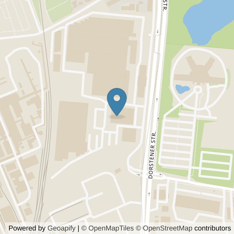 Map: location of Fitklusiv Herne in Herne