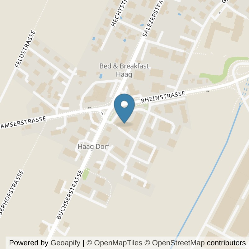 Map: location of Fitness 5 in Haag (Rheintal)