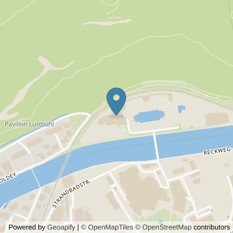 Map: location of Fitness Bödelibad in Unterseen