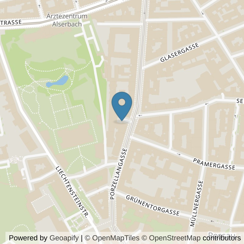 Map: location of Fitness-Club 39 in Wien