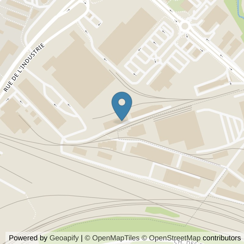 Map: location of Fitness Energie in Bussigny