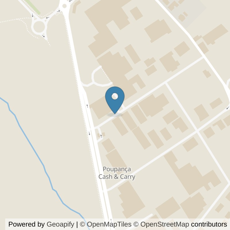Map: location of Fitness Factory Almeirim in Almeirim