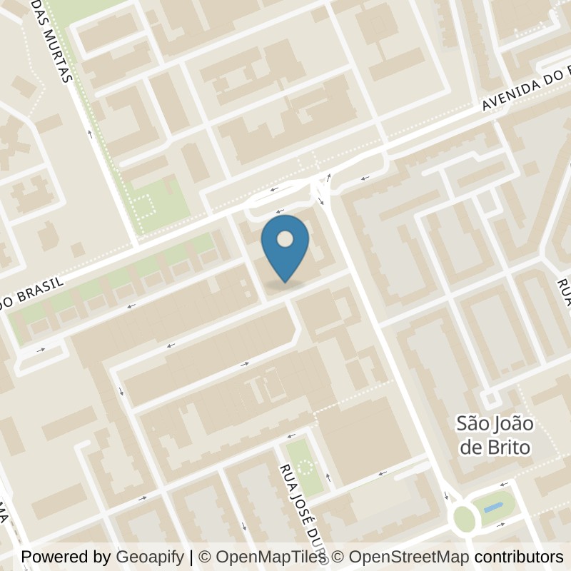 Map: location of Fitness Factory Alvalade in Lisboa