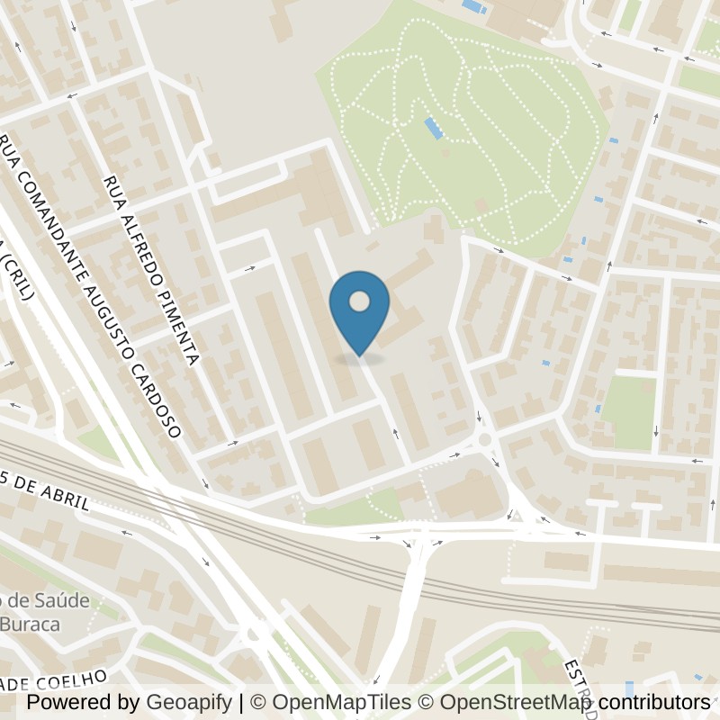 Map: location of Fitness Factory Benfica in Lisboa