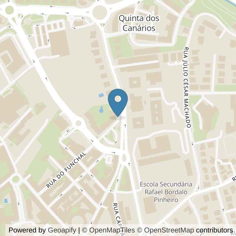 Map: location of Fitness Factory Caldas da Rainha in Caldas da Rainha