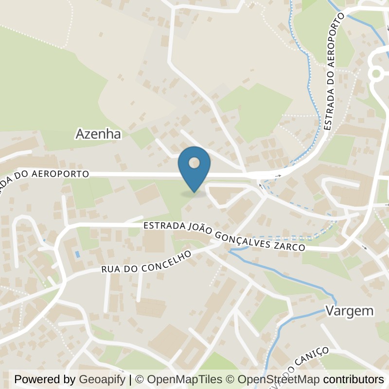 Map: location of Fitness Factory Caniço in Caniço