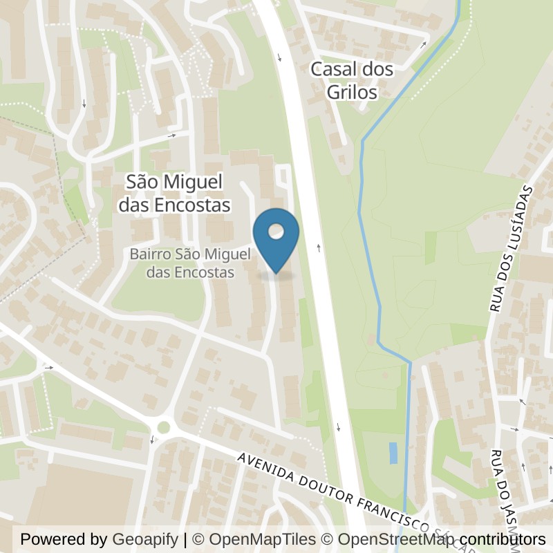 Map: location of Fitness Factory Carcavelos in Carcavelos