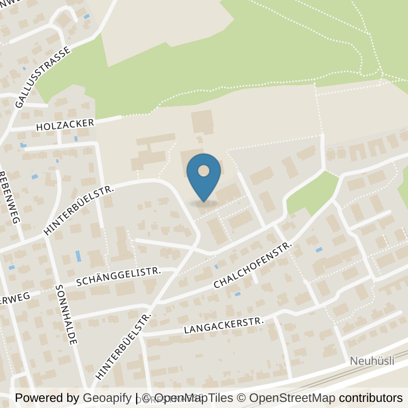 Map: location of Fitness Factory GmbH in Wangen bei Olten