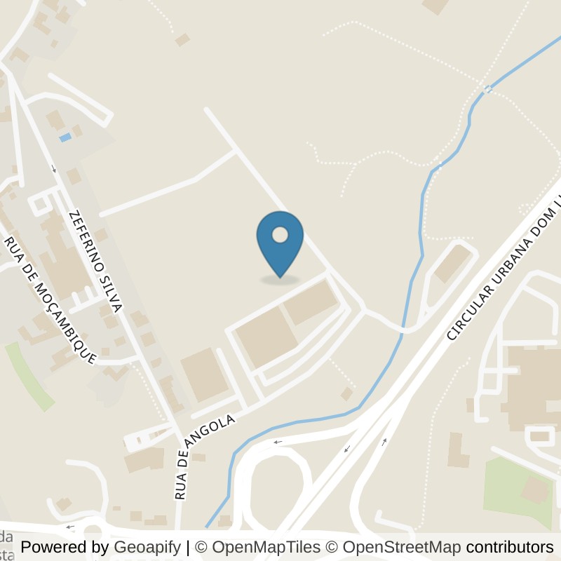Map: location of Fitness Factory Santarém in Santarém