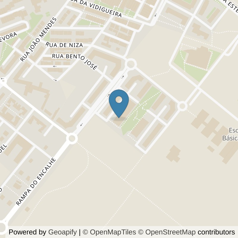 Map: location of Fitness Factory Sines in Sines