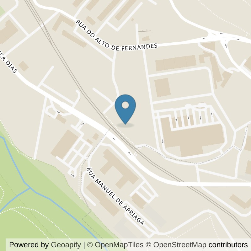 Map: location of Fitness Factory Valongo in Valongo