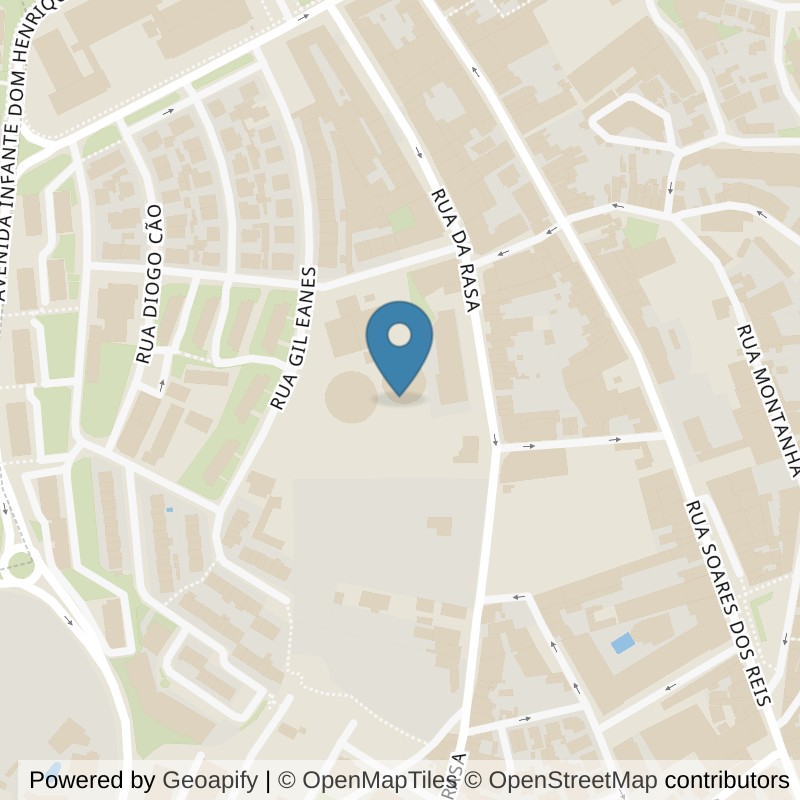 Map: location of Fitness Factory Vila Nova de Gaia in Vila Nova de Gaia