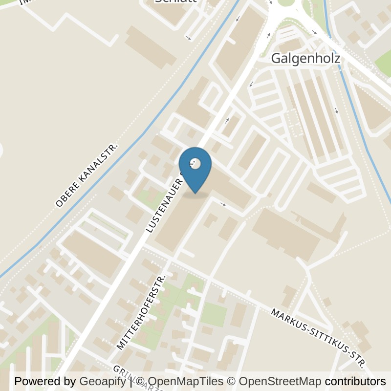 Map: location of Fitness- & Gesundheitszentrum Tschann Hohenems in Hohenems
