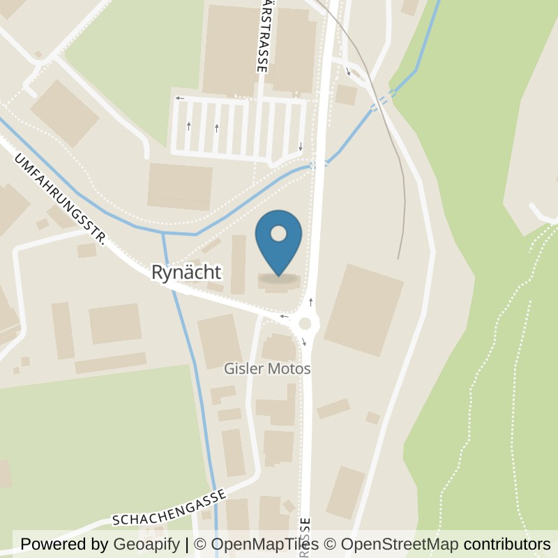 Map: location of Fitness Gisler GmbH in Schattdorf