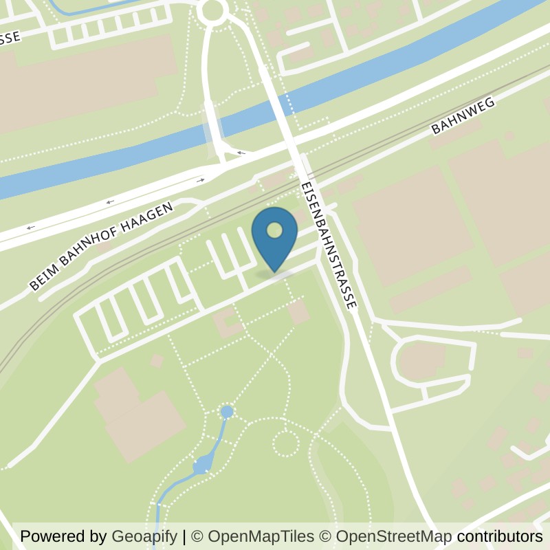 Map: location of Fitness-Loft Haagen in Lörrach
