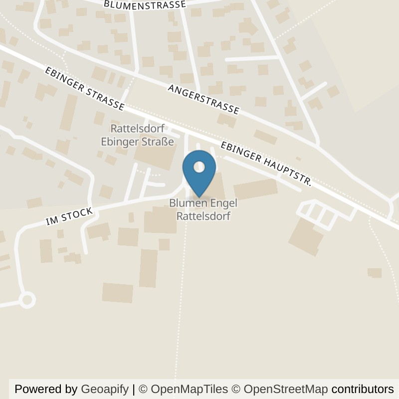 Map: location of Fitness-Point OnTop Rattelsdorf in Rattelsdorf