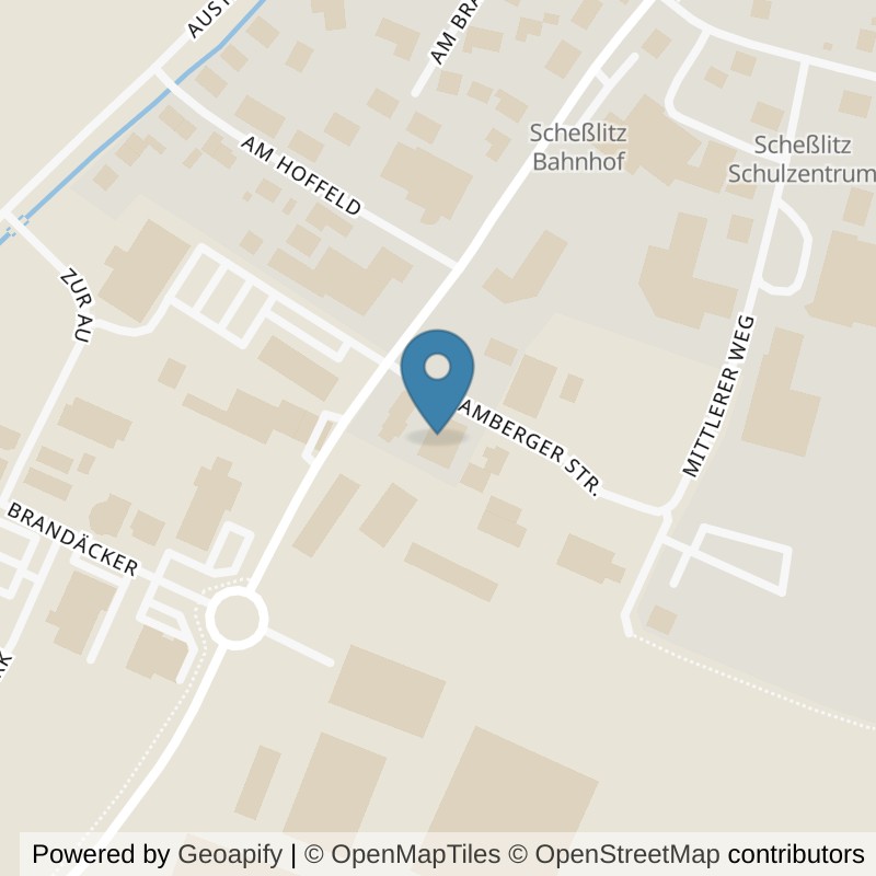 Map: location of Fitness-Point OnTop Scheßlitz in Scheßlitz