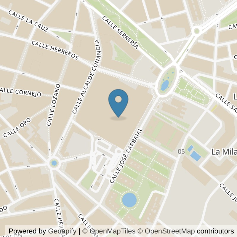 Map: location of Fitness Park Albacete - Albacenter in Albacete