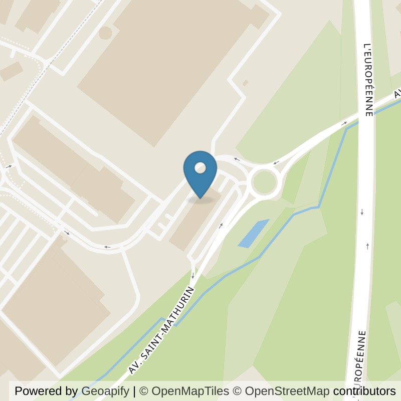 Map: location of Fitness Park Allonne in Allonne Oise