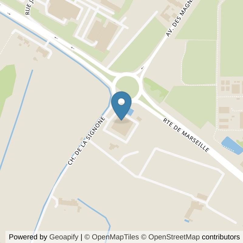 Map: location of Fitness Park Avignon in Avignon Vaucluse