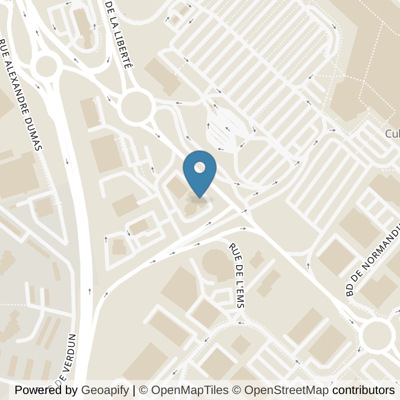 Map: location of Fitness Park Barentin in Barentin