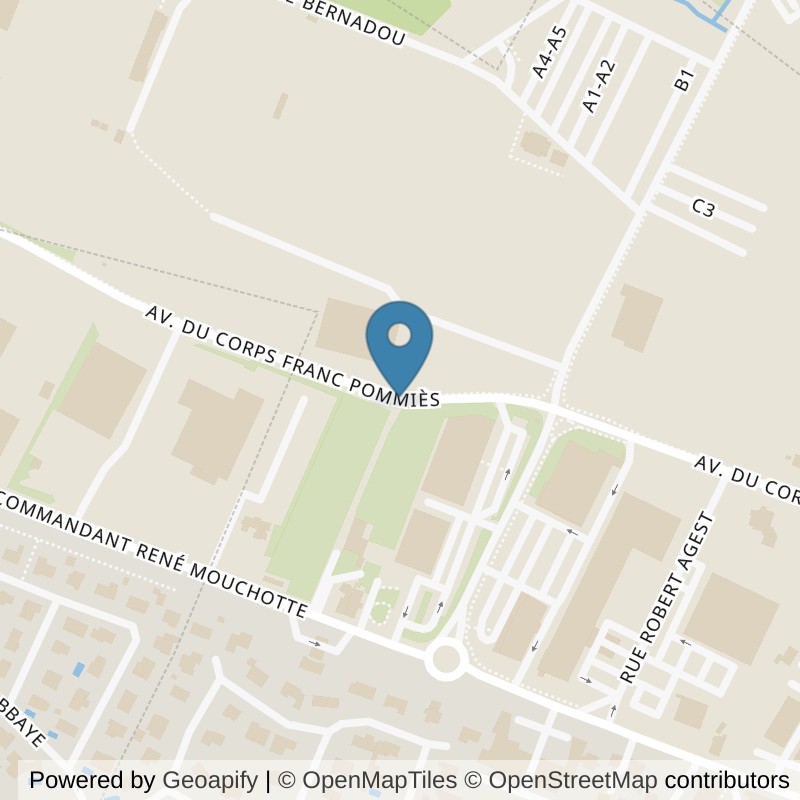 Map: location of Fitness Park Bizanos in Bizanos