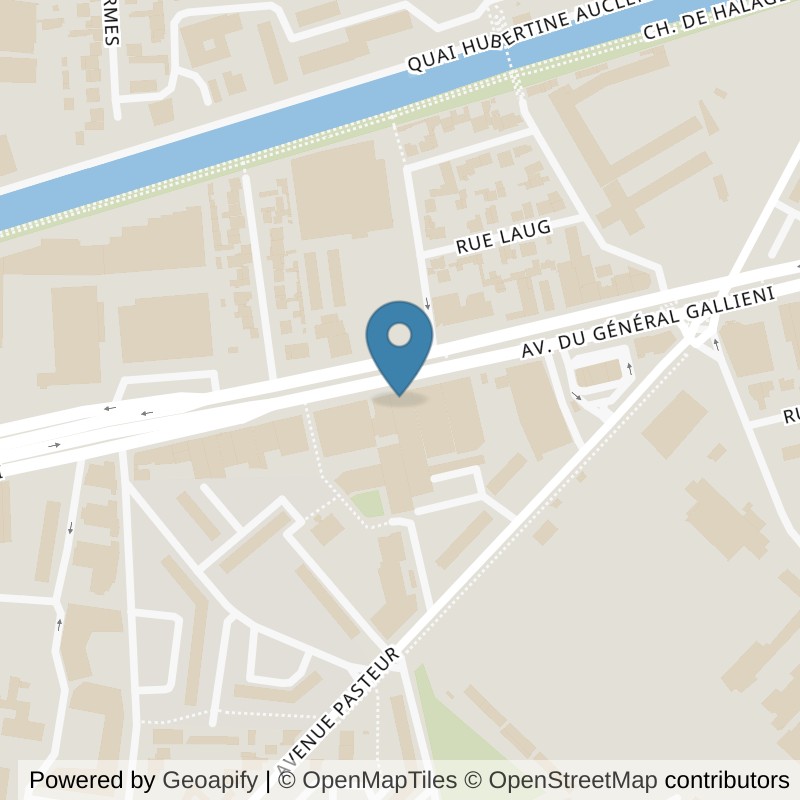 Map: location of Fitness Park Bondy in Bondy