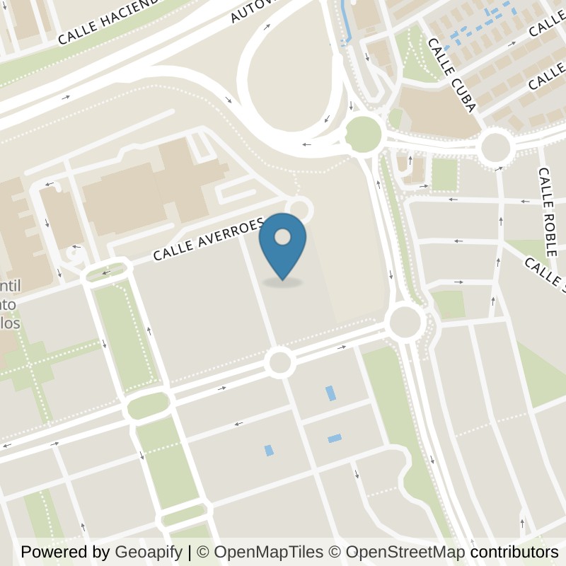 Map: location of Fitness Park Bormujos - Parque Universidad in Bormujos