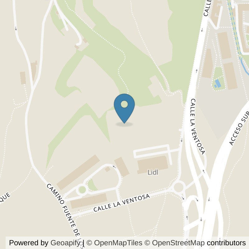 Map: location of Fitness Park Burgos – Parque Arlanzon in Burgos