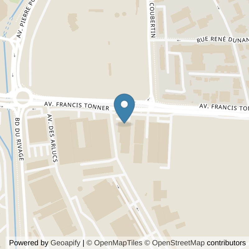 Map: location of Fitness Park Cannes - La Bocca in Cannes Alpes-Maritimes