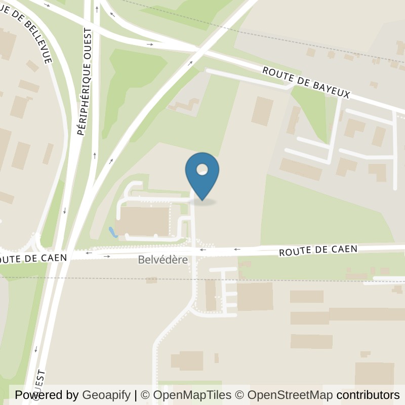 Map: location of Fitness Park Carpiquet in Carpiquet