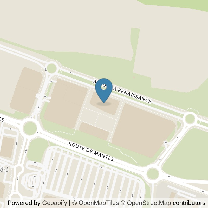 Map: location of Fitness Park Chambourcy - Les vergers de la plaine in Chambourcy Yvelines