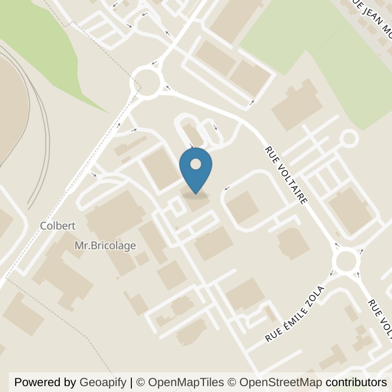Map: location of Fitness Park Laon in Chambry Aisne