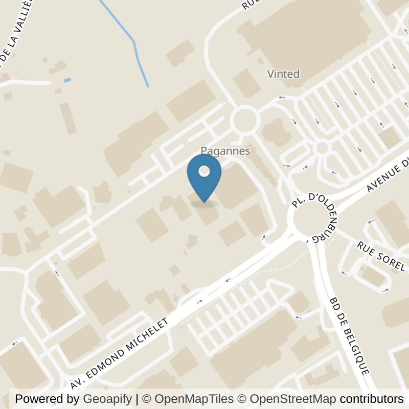 Map: location of Fitness Park Cholet in Cholet Maine-et-Loire