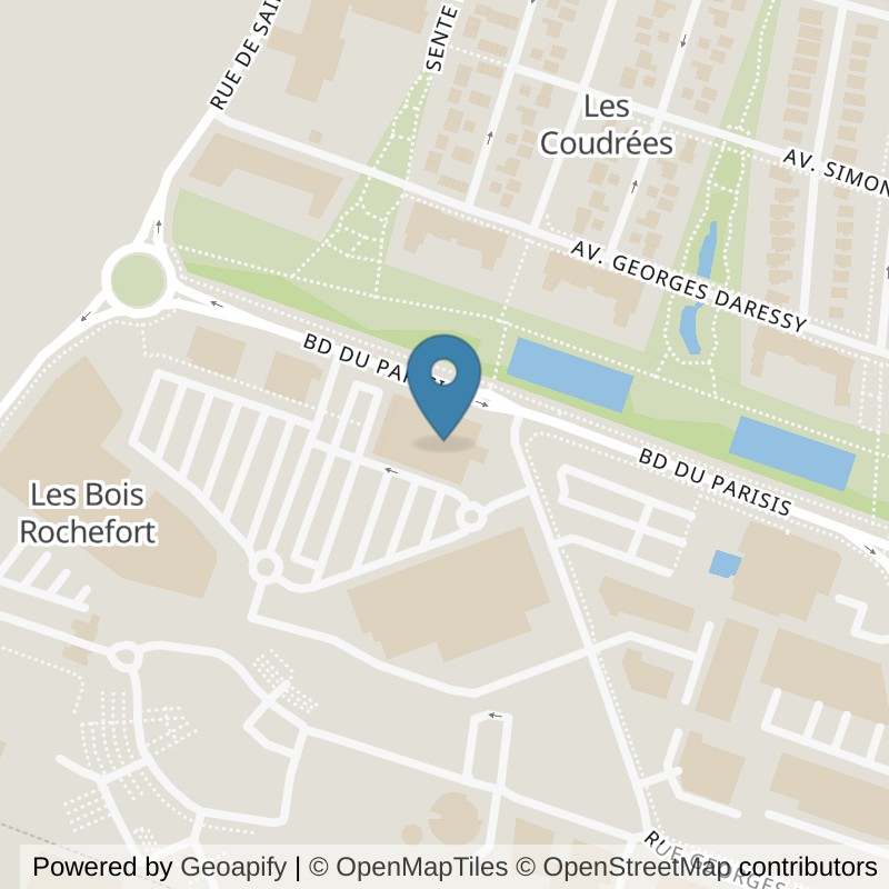 Map: location of Fitness Park Cormeilles-en-Parisis in Cormeilles-en-Parisis
