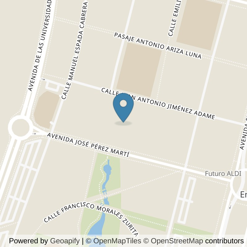 Map: location of Fitness Park Dos Hermanas - Entrenasas in Dos Hermanas,Sevilla
