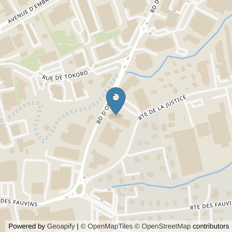 Map: location of Fitness Park Gap - Tokoro in Gap Hautes-Alpes