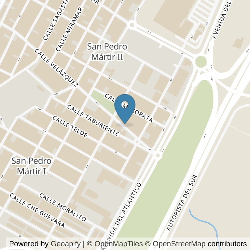 Map: location of Fitness Park Vecindario in Vecindario
