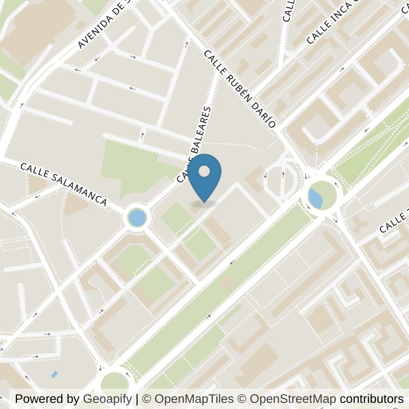 Map: location of Fitness Park Huelva - La Hispanidad in Huelva