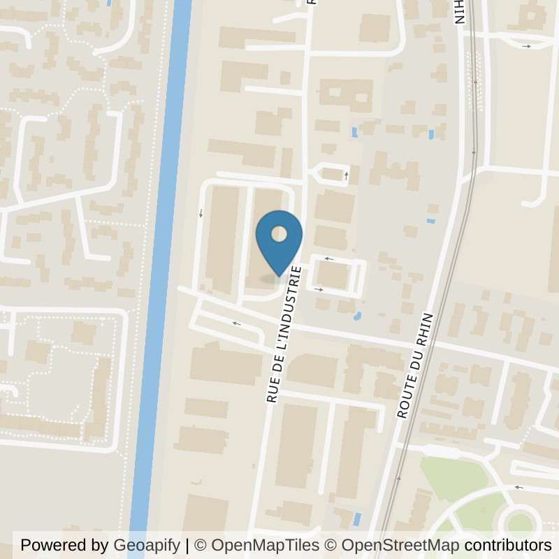 Map: location of Fitness Park Illkirch-Graffenstaden in Illkirch Graffenstaden Bas-Rhin