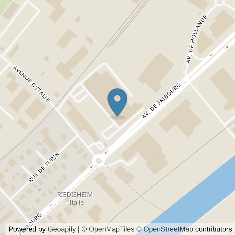 Map: location of Fitness Park Illzach in Illzach