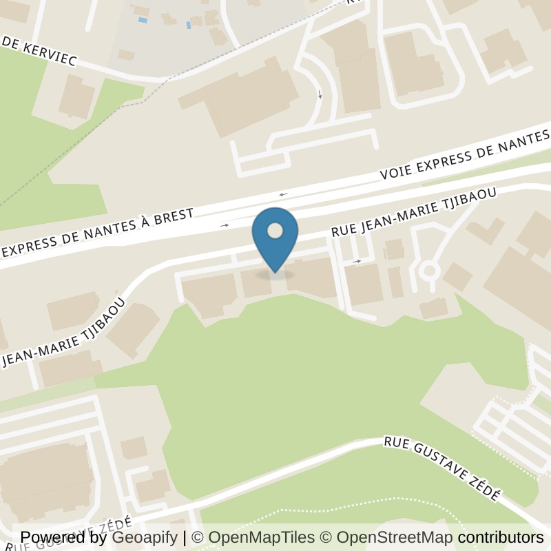 Map: location of Fitness Park Lanester in Lanester