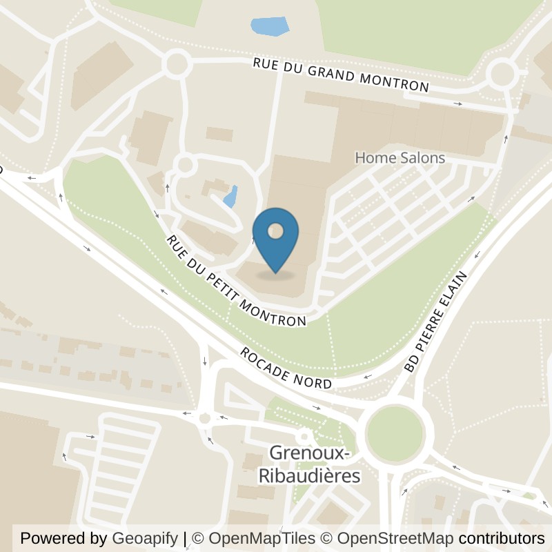 Map: location of Fitness Park Laval in Laval
