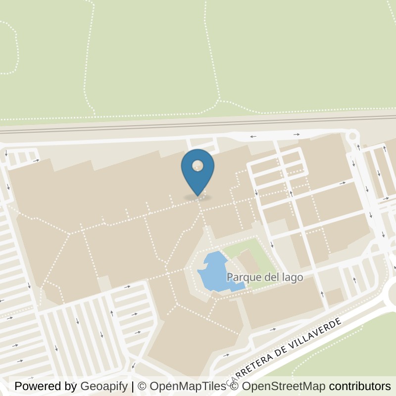 Map: location of Fitness Park Leganés - Parquesur in Madrid
