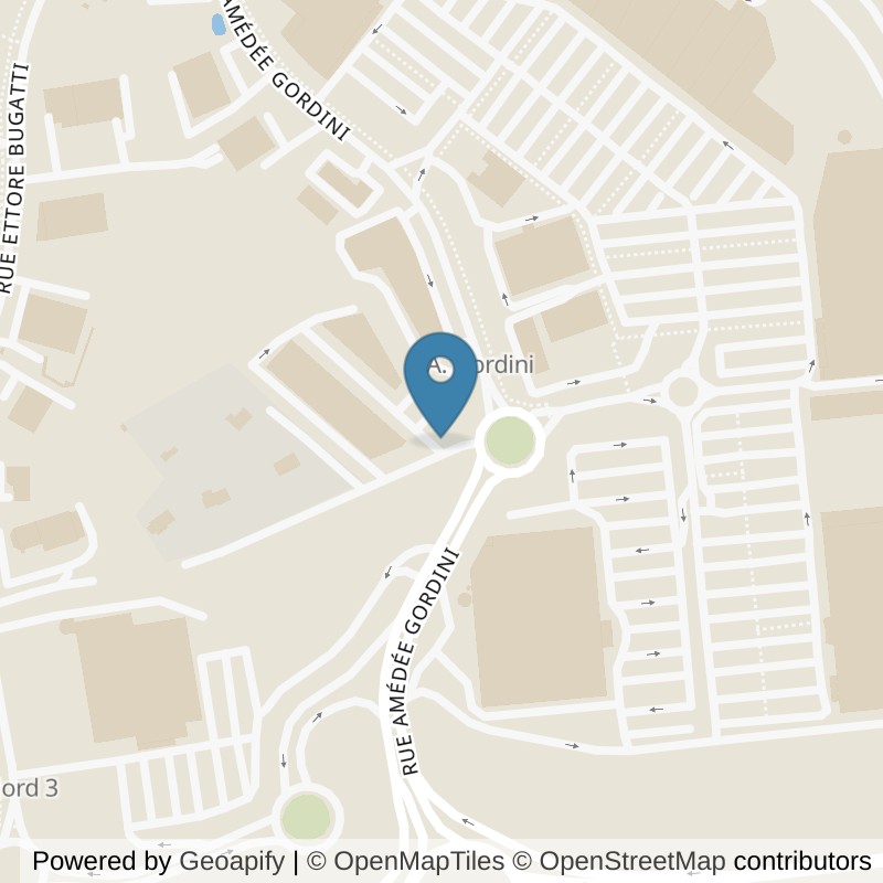 Map: location of Fitness Park Limoges in Limoges