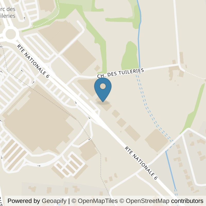 Map: location of Fitness Park Limonest in Limonest