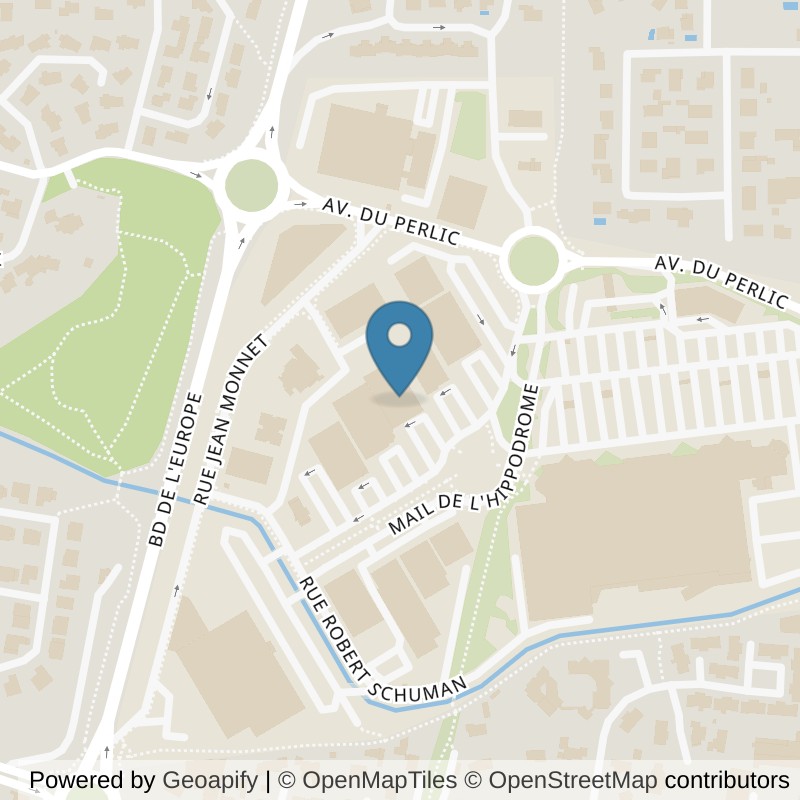Map: location of Fitness Park Lons in Lons