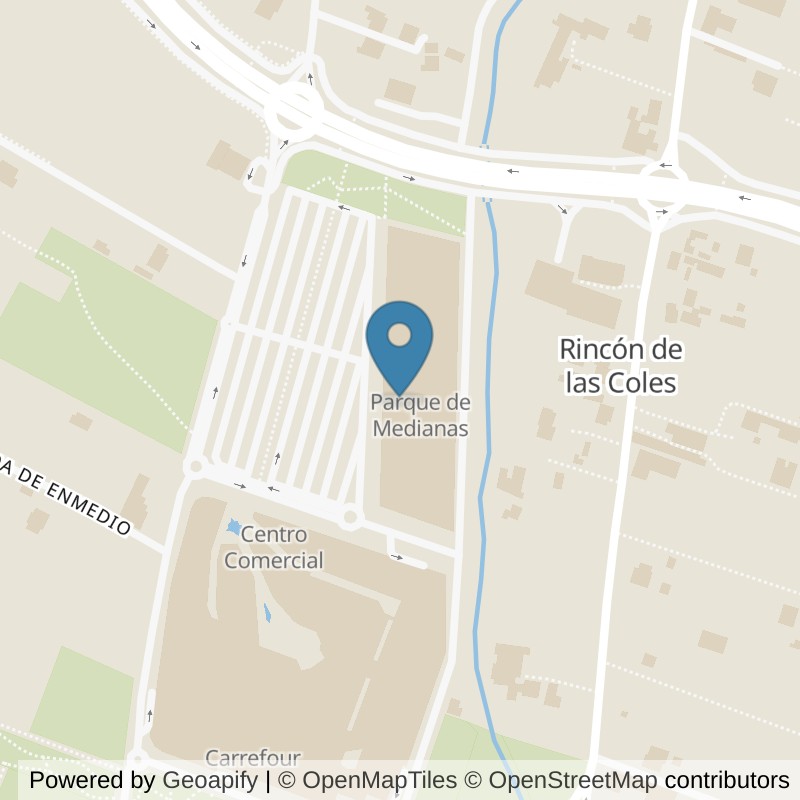 Map: location of Fitness Park Lorca - Parque Almenara in Lorca Murcia