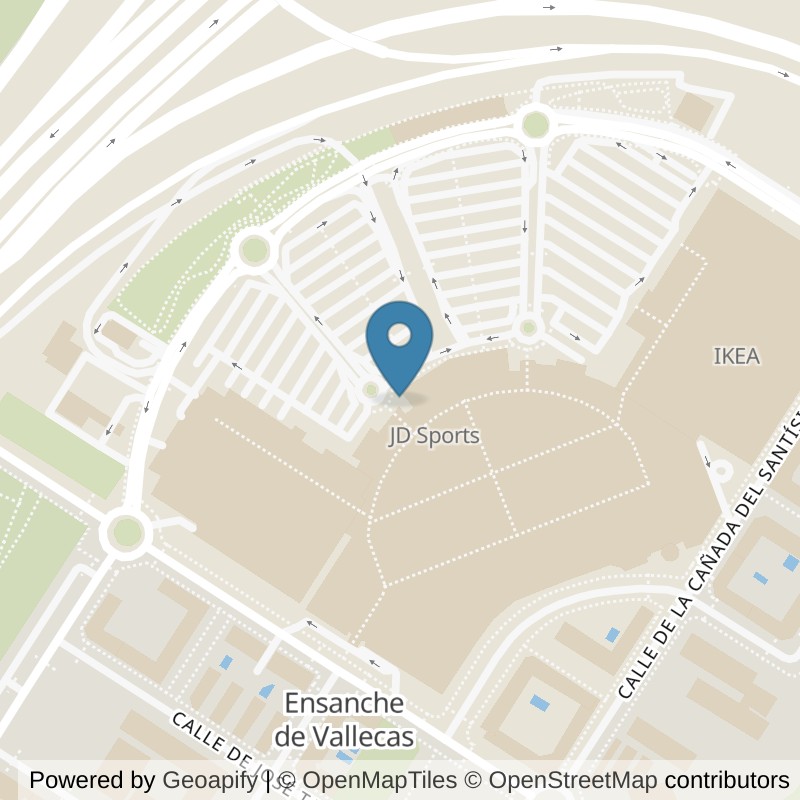 Map: location of Fitness Park Madrid - La Gavia in Madrid